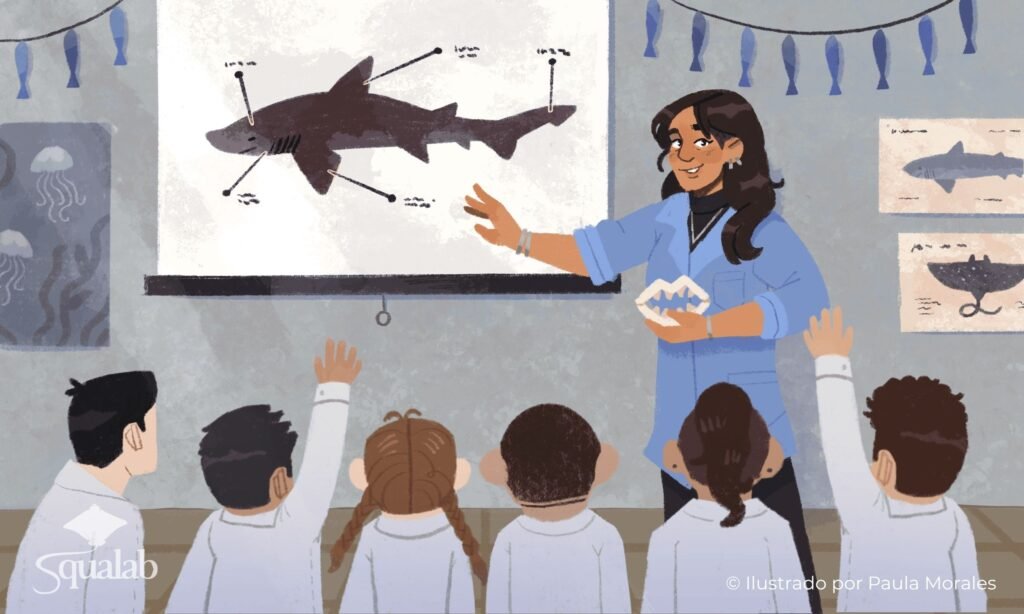 Squalab - Ilustración por Paula Morales